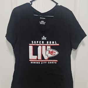 Fanatics Black Super Bowl LIV Chiefs Tee